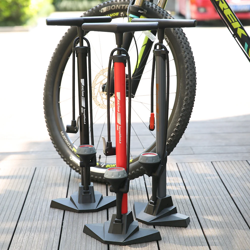 SAHOO Bicycle Floor Air Pump with 170PSI Gauge High Pressure Bike Tire Inflator Portable Home Use Car Motorcycle Basketball 
SAHOO Bicycle Floor Air Pump with 170PSI Gauge High Pressure Bike Tire Inflator Portable Home Use Car Motorcycle Basketball