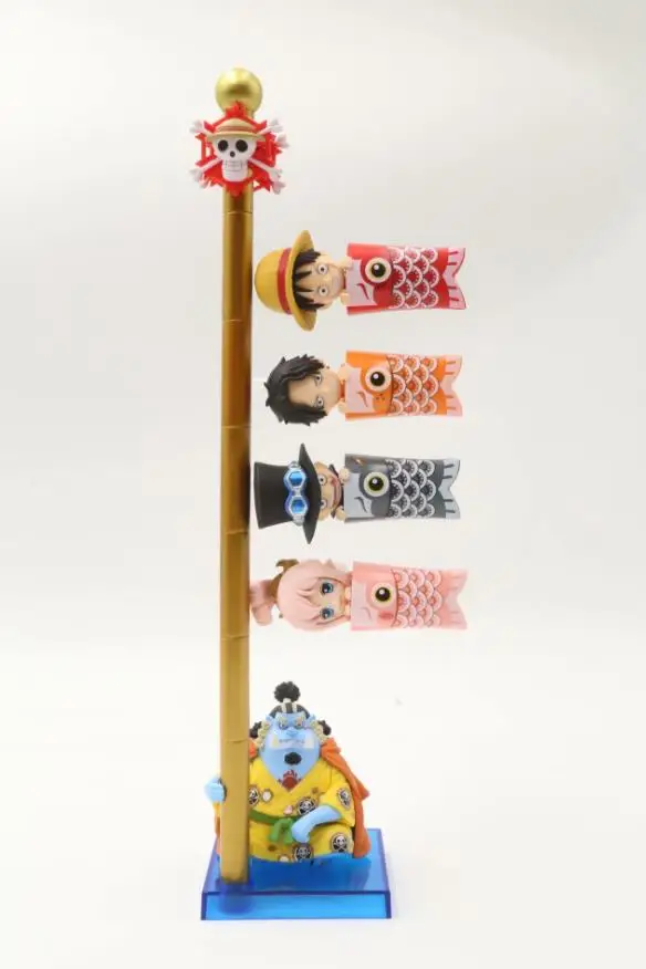 5pcs/set Anime One Piece Carp Streamer Koinobori Luffy Ace Sabo Shirahoshi Jinbe Action Figure PVC Collection Model Decor Toys
5pcs/set Anime One Piece Carp Streamer Koinobori Luffy Ace Sabo Shirahoshi Jinbe Action Figure PVC Collection Model Decor Toys
