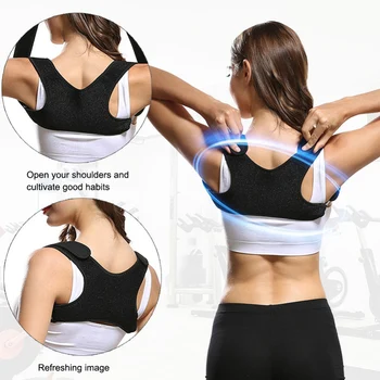 New Adjustable Posture Corrector Back Brace Back Straightener Posture Fixer Beauty Shape Tools Support Brace Orthopedic Vest
New Adjustable Posture Corrector Back Brace Back Straightener Posture Fixer Beauty Shape Tools Support Brace Orthopedic Vest