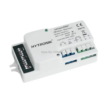 Microwave Motion Sensor switch with Absence Detection Dimming Control fuction, model HC017V
Microwave Motion Sensor switch with Absence Detection Dimming Control fuction, model HC017V