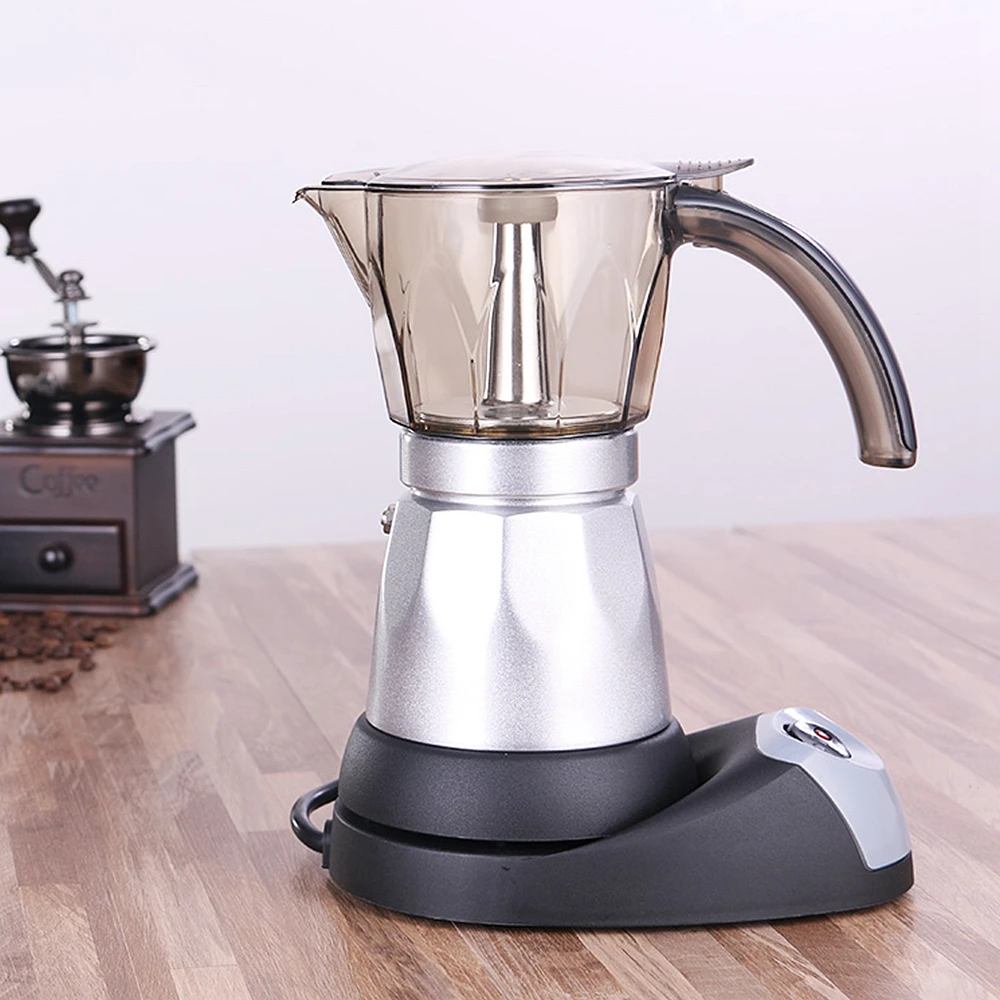 Free Shipping 480W 220V Espresso Italian Mocha Maker Coffee Percolators Electric Moka Pot
Free Shipping 480W 220V Espresso Italian Mocha Maker Coffee Percolators Electric Moka Pot