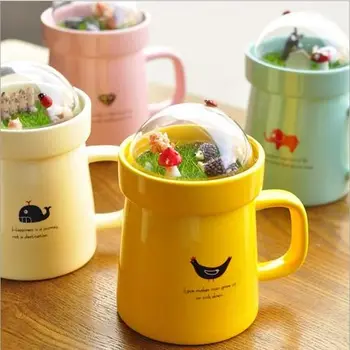OUSSIRRO Creative Cartoon Animal Micro Landscape Caneca Milk and Coffee Mug 400mlHigh-capacity Office Ceramic Cups Beauty Gifts
OUSSIRRO Creative Cartoon Animal Micro Landscape Caneca Milk and Coffee Mug 400mlHigh-capacity Office Ceramic Cups Beauty Gifts