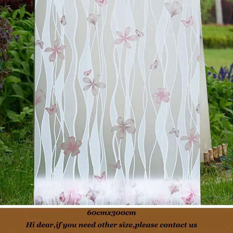60cm*300cm Stained Opaque Embossed Frosted decorative Flower Window Films Vinyl Self adhesive Privacy Glass Window Stickers
60cm*300cm Stained Opaque Embossed Frosted decorative Flower Window Films Vinyl Self adhesive Privacy Glass Window Stickers