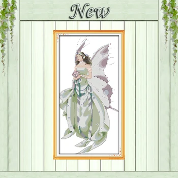 Butterfly fairy flower beauty decor painting counted printed on canvas DMC 11CT 14CT Cross Stitch kits embroidery needlework Set
Butterfly fairy flower beauty decor painting counted printed on canvas DMC 11CT 14CT Cross Stitch kits embroidery needlework Set