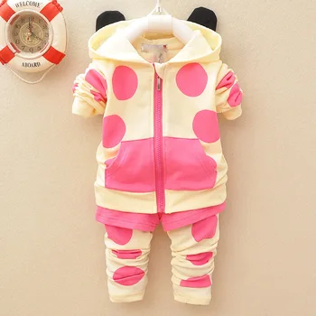 Baby girl Clothing Set spring and autumn 1-4 year old girl cotton children's clothing Top coat+ pants two -pieces girls suits
Baby girl Clothing Set spring and autumn 1-4 year old girl cotton children's clothing Top coat+ pants two -pieces girls suits