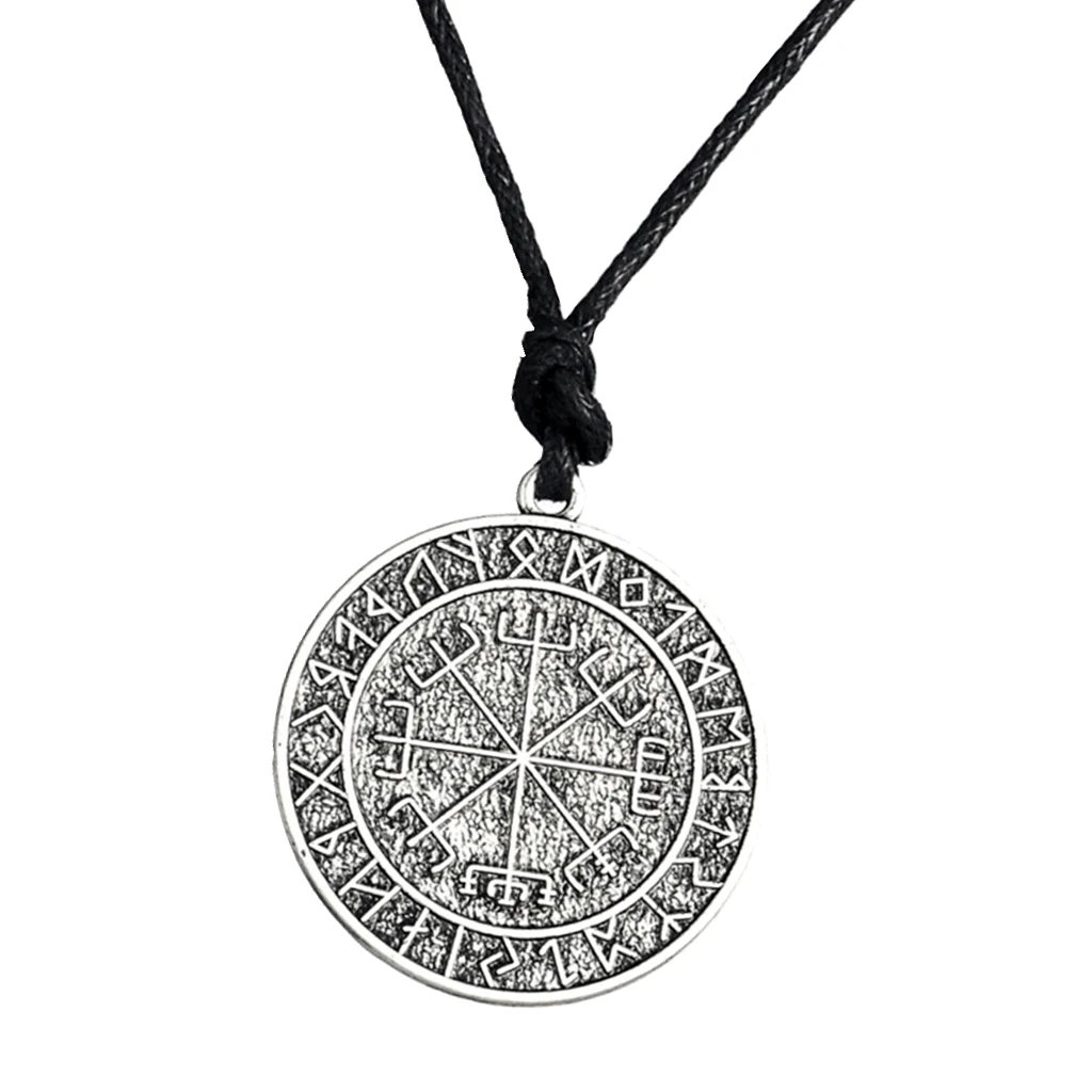 Unisex Vintage Nordic Rune Compass Amulet Round Pendant Necklace Talisman Jewelry
Unisex Vintage Nordic Rune Compass Amulet Round Pendant Necklace Talisman Jewelry