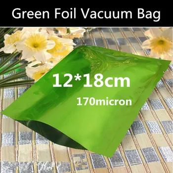 Wholesale 100pcs 12cmx18cm 170micron 3-side Small Green Aluminizing Foil Vacuum Packaging Bag Green Foil Vacuum Bag
Wholesale 100pcs 12cmx18cm 170micron 3-side Small Green Aluminizing Foil Vacuum Packaging Bag Green Foil Vacuum Bag