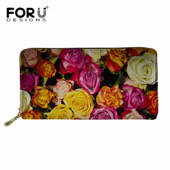 FORUDESIGNS Women's Purse Floral Rose Women's Wallet Ladies PU Leather Wallets Female Purse Mini Card Case Cheap Womens Wallets
FORUDESIGNS Women's Purse Floral Rose Women's Wallet Ladies PU Leather Wallets Female Purse Mini Card Case Cheap Womens Wallets