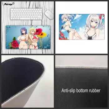 Mairuige 400X900CM Two beautiful sexy girls anime game mouse pad computer game keyboard anti-skid pad seaming carpet for rainbow
Mairuige 400X900CM Two beautiful sexy girls anime game mouse pad computer game keyboard anti-skid pad seaming carpet for rainbow