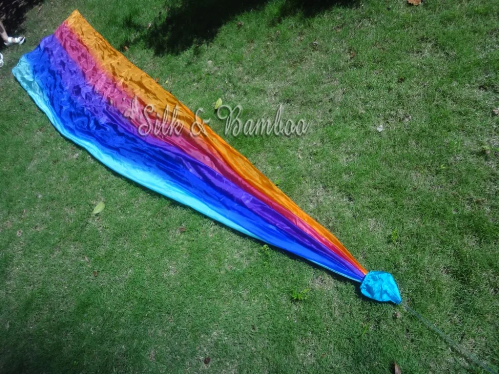 Long Stripes Iridescence 1 piece 4m*0.9m(156"*35") worship throw streamer, wooden or Acrylic sticks+real silk!
Long Stripes Iridescence 1 piece 4m*0.9m(156"*35") worship throw streamer, wooden or Acrylic sticks+real silk!