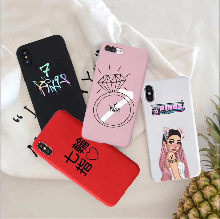 Ariana Grande - 7 rings Color soft silicone phone case for iPhone 6 6s 7 8 6plus 7plus 8plus x XS XR XSMAX 11 Pro
Ariana Grande - 7 rings Color soft silicone phone case for iPhone 6 6s 7 8 6plus 7plus 8plus x XS XR XSMAX 11 Pro