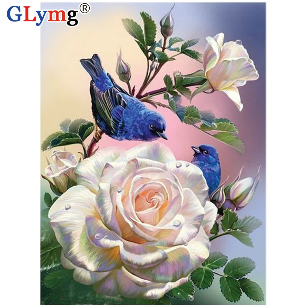 GLymg Needlework Diy Diamond Painting Cross Stitch Rose Flower Bird Full Square Rhinestones Embroidery Mosaic Kit Picture Home
GLymg Needlework Diy Diamond Painting Cross Stitch Rose Flower Bird Full Square Rhinestones Embroidery Mosaic Kit Picture Home
