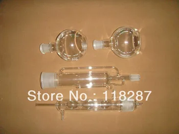 250ml Soxhlet Extractor with condenser,extractor and two 250ml flat bottom flasks,lab glassware
250ml Soxhlet Extractor with condenser,extractor and two 250ml flat bottom flasks,lab glassware