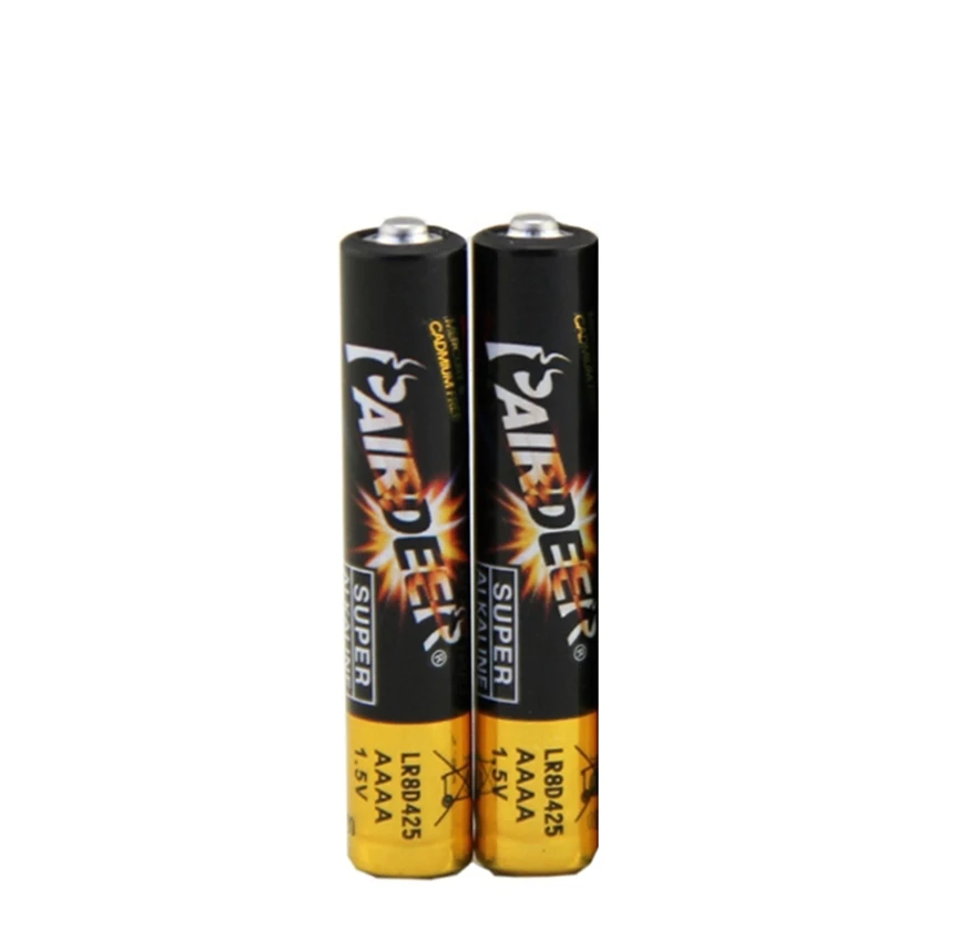 2PCS/LOT 1.5V Battery AAAA LR61 Ultra Digital Alkaline Battery E96 4A Primary Dry Battery Batteries for bluetooth speaker
2PCS/LOT 1.5V Battery AAAA LR61 Ultra Digital Alkaline Battery E96 4A Primary Dry Battery Batteries for bluetooth speaker