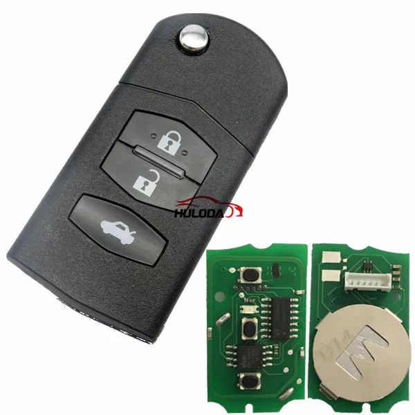 For Mazda style 3 button remote key B14 for KD300 and KD900 to produce any model remote
For Mazda style 3 button remote key B14 for KD300 and KD900 to produce any model remote