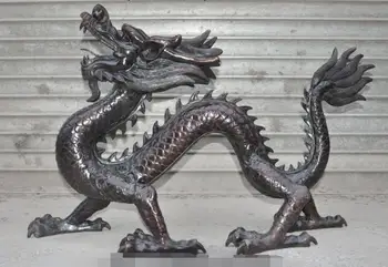 S02036 Huge China Bronze Fengshui Lucky Successful zodiac run Dragon auspicious Statue
S02036 Huge China Bronze Fengshui Lucky Successful zodiac run Dragon auspicious Statue