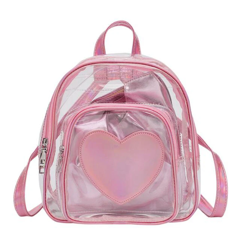 50pcs/lot Women Small Laser Backpack PVC School Bags for Teenage Girls Travel Large Capacity Bag Clear School Backpack Bags
50pcs/lot Women Small Laser Backpack PVC School Bags for Teenage Girls Travel Large Capacity Bag Clear School Backpack Bags