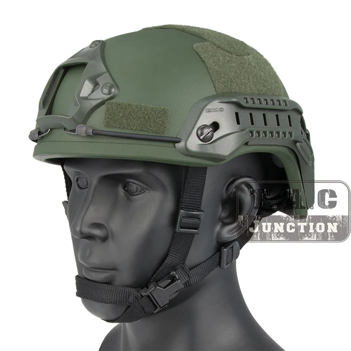 Emerson Tactical ACH ARC MICH 2001 TC-2001 Helmet Advanced EmersonGear Head Protective with NVG Shroud & Side Rail
Emerson Tactical ACH ARC MICH 2001 TC-2001 Helmet Advanced EmersonGear Head Protective with NVG Shroud & Side Rail