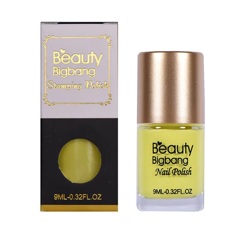 BeautyBigBang 1 Bottle 9ml Yellow Nail Stamping Permanent Polish Printing Varnish Lacquer For Nail Art Stamping Plates
BeautyBigBang 1 Bottle 9ml Yellow Nail Stamping Permanent Polish Printing Varnish Lacquer For Nail Art Stamping Plates