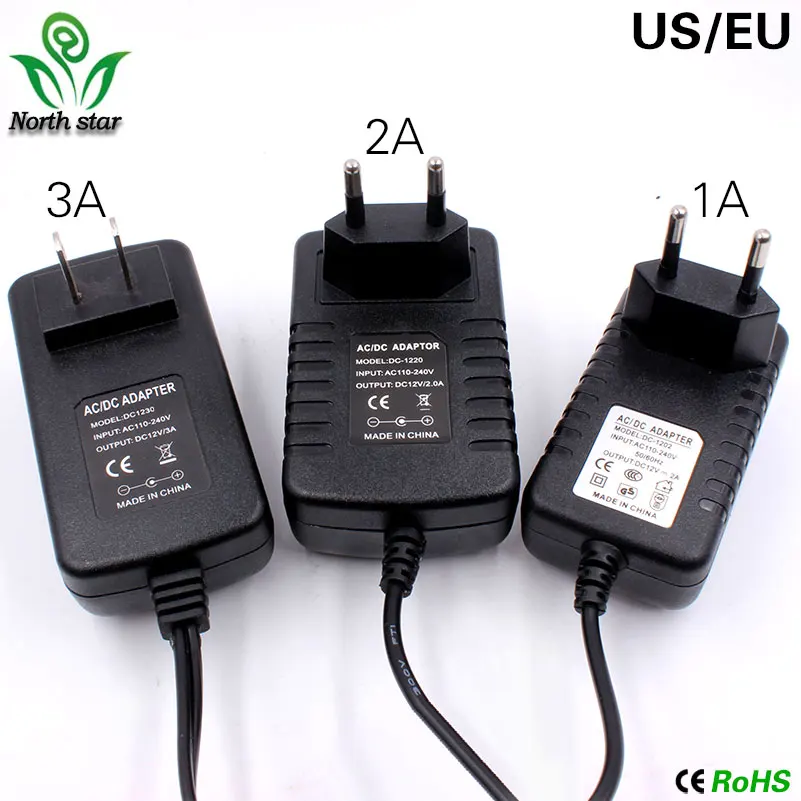12V Charger 2A 24W lighting Transformers 100V -265V AC to DC12V Switch Power Supply Adapter Converter For RGB LED Strip Driver
12V Charger 2A 24W lighting Transformers 100V -265V AC to DC12V Switch Power Supply Adapter Converter For RGB LED Strip Driver