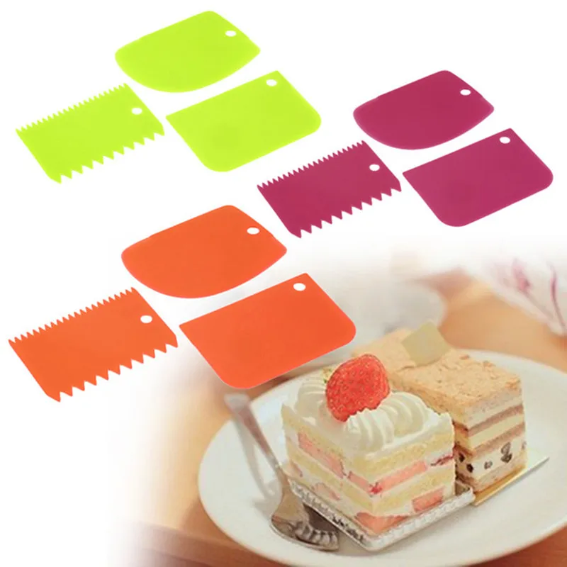 3Pcs/set Plastic Dough Knife Icing Fondant Scraper Jagged Edge Plain Smooth Cake Paddle Cake Spatulas Baking Pastry Tools
3Pcs/set Plastic Dough Knife Icing Fondant Scraper Jagged Edge Plain Smooth Cake Paddle Cake Spatulas Baking Pastry Tools