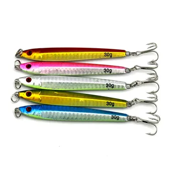 5pcs 30g Metal Jigging Spoon Bait Sea Fishing Lead Fish Fishing Lures Iron Hooks With Iron Plate Construction
5pcs 30g Metal Jigging Spoon Bait Sea Fishing Lead Fish Fishing Lures Iron Hooks With Iron Plate Construction
