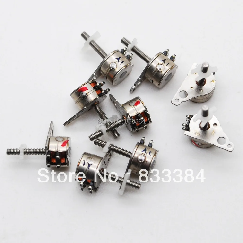 Wholesale 20PCS New Japan Sanyo 4 Wire 2 Phase Mimi stepper motor 6x4.5mm Good quality free shipping
Wholesale 20PCS New Japan Sanyo 4 Wire 2 Phase Mimi stepper motor 6x4.5mm Good quality free shipping