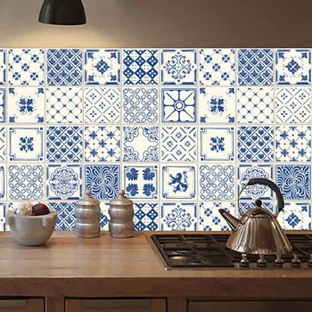 20pc/lot 3D Imitation Retro Blue Tile Sticker Self Adhesive Anti-Skid Waterproof Decorative Wall Floor Stickers Wall Decals New!
20pc/lot 3D Imitation Retro Blue Tile Sticker Self Adhesive Anti-Skid Waterproof Decorative Wall Floor Stickers Wall Decals New!