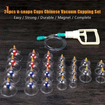 24pcs U-shape Cups Chinese Vacuum Cupping Set Massage Therapy Suction Acupuncture 
24pcs U-shape Cups Chinese Vacuum Cupping Set Massage Therapy Suction Acupuncture