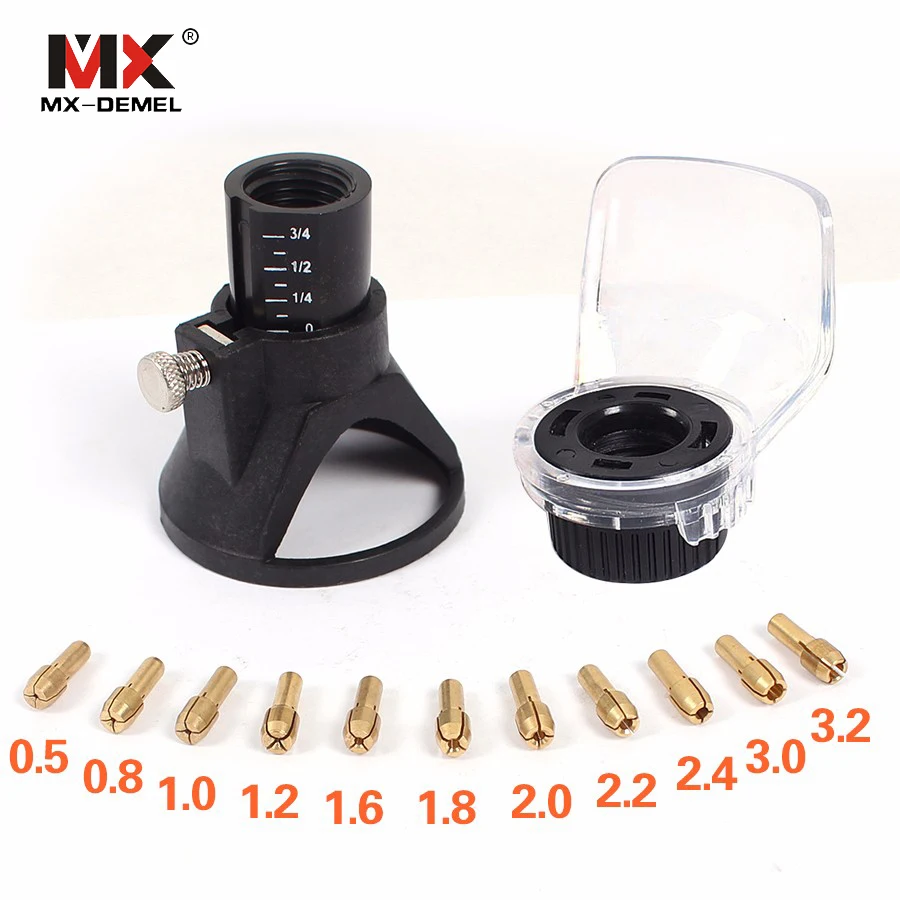 13pcs A550 Shield Dremel Rotary Tool and Dremel Drill Dedicated Locator Horn Attachment Accessories with Brass Collet
13pcs A550 Shield Dremel Rotary Tool and Dremel Drill Dedicated Locator Horn Attachment Accessories with Brass Collet