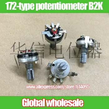 5pcs 172-type Internal curved foot Single switch with switch potentiometer B2K / handle length 15MM flowers
5pcs 172-type Internal curved foot Single switch with switch potentiometer B2K / handle length 15MM flowers