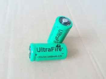 New 2 pcs. 16340 CR123A 17335 1000 mAh battery, digital camera, made of special battery
New 2 pcs. 16340 CR123A 17335 1000 mAh battery, digital camera, made of special battery