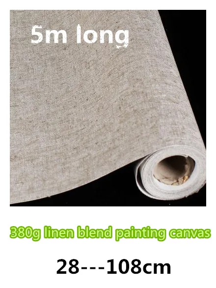 Рулон хлопчатобумажной и льняной смеси для масляной акриловой живописи |