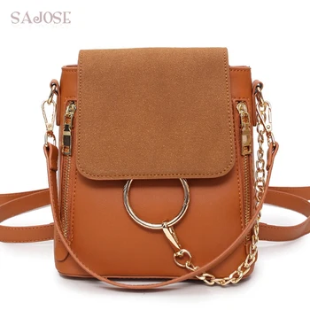Women Backpacks High Quality Scrub Leather Fashion Brown Ladies Casual Famous Brand Designer Double Zipper Shoulder Bag SAJOSE
Women Backpacks High Quality Scrub Leather Fashion Brown Ladies Casual Famous Brand Designer Double Zipper Shoulder Bag SAJOSE