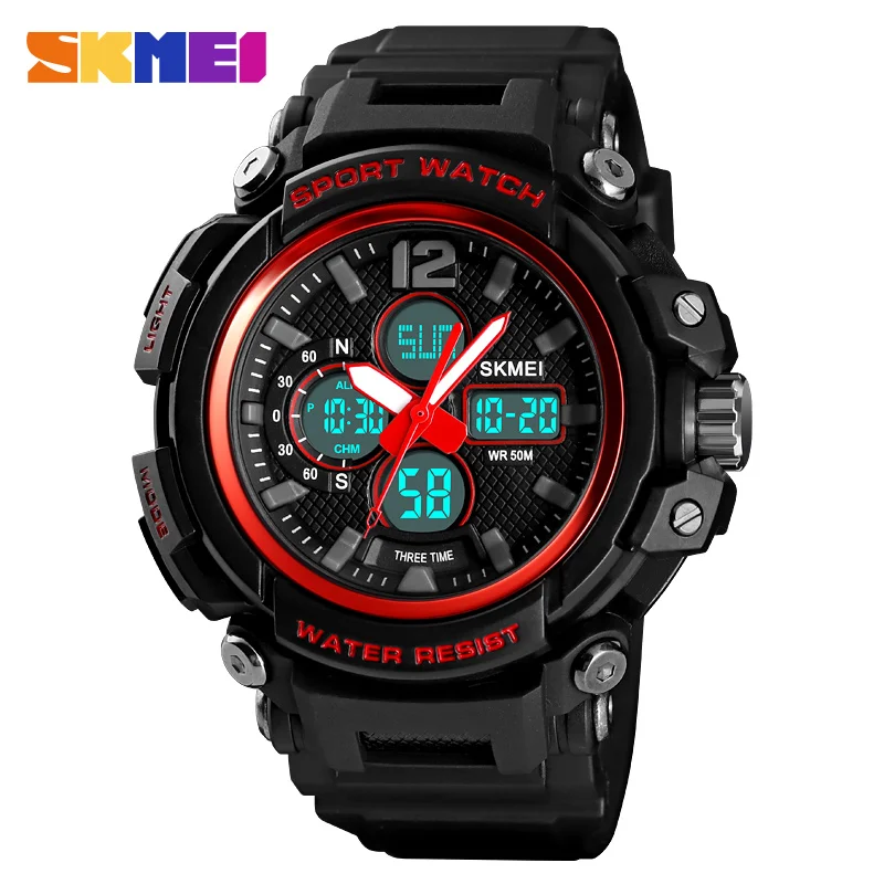 SKMEI Fashion LED Display Man Digital Watch Waterproof Male Wristwatch Chronograph Stop Watch Men's Watches Relogio Masculino
SKMEI Fashion LED Display Man Digital Watch Waterproof Male Wristwatch Chronograph Stop Watch Men's Watches Relogio Masculino