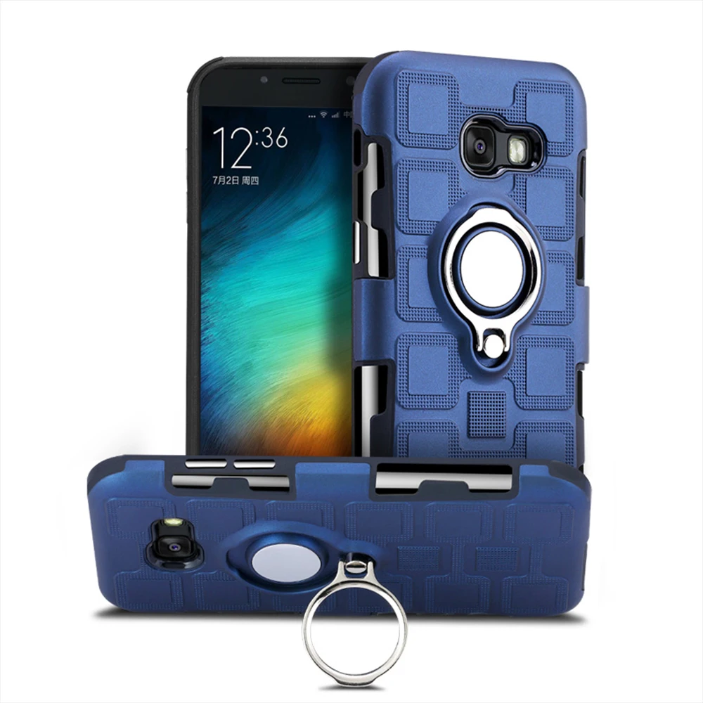 AXBETY coqeu For samsung Galaxy a7 a5 a3 2017 case silicon Protective Stand Holder Case Combo Magnetic Rotate Ring armor Cover
AXBETY coqeu For samsung Galaxy a7 a5 a3 2017 case silicon Protective Stand Holder Case Combo Magnetic Rotate Ring armor Cover