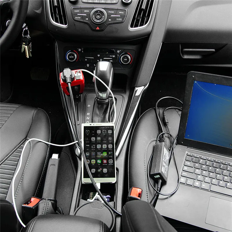 1pc Converter Charger lighter DC to AC 75W Car Power Inverter Adapter with USB Charger Port For Mobile Laptop VEK01 P30
1pc Converter Charger lighter DC to AC 75W Car Power Inverter Adapter with USB Charger Port For Mobile Laptop VEK01 P30