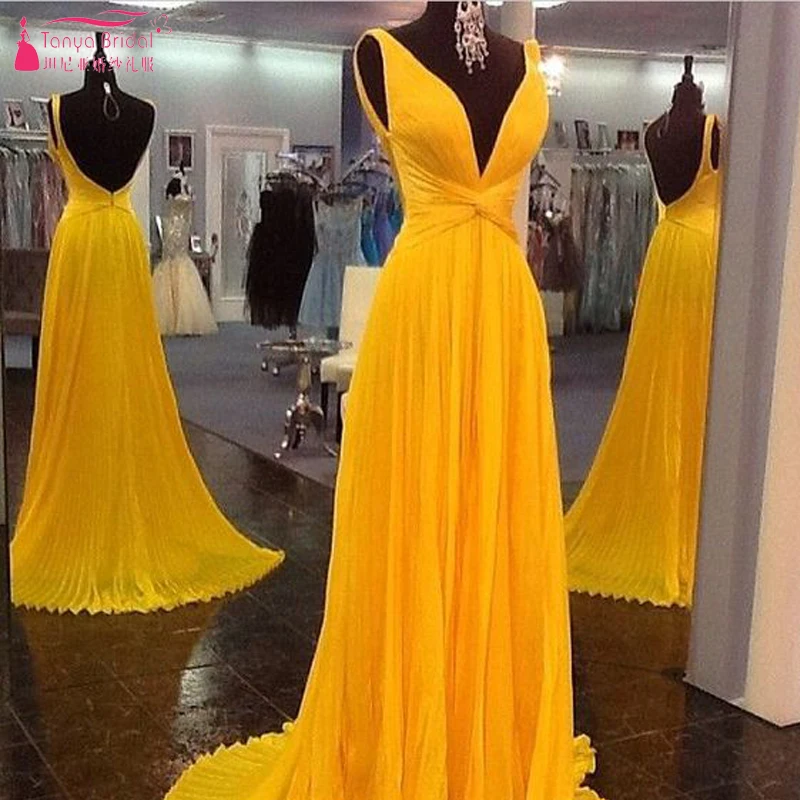 Orange Long Prom Dresses Sexy V-Neck Chiffon Backless Evening Dresses Vestido De Festa Z910
Orange Long Prom Dresses Sexy V-Neck Chiffon Backless Evening Dresses Vestido De Festa Z910