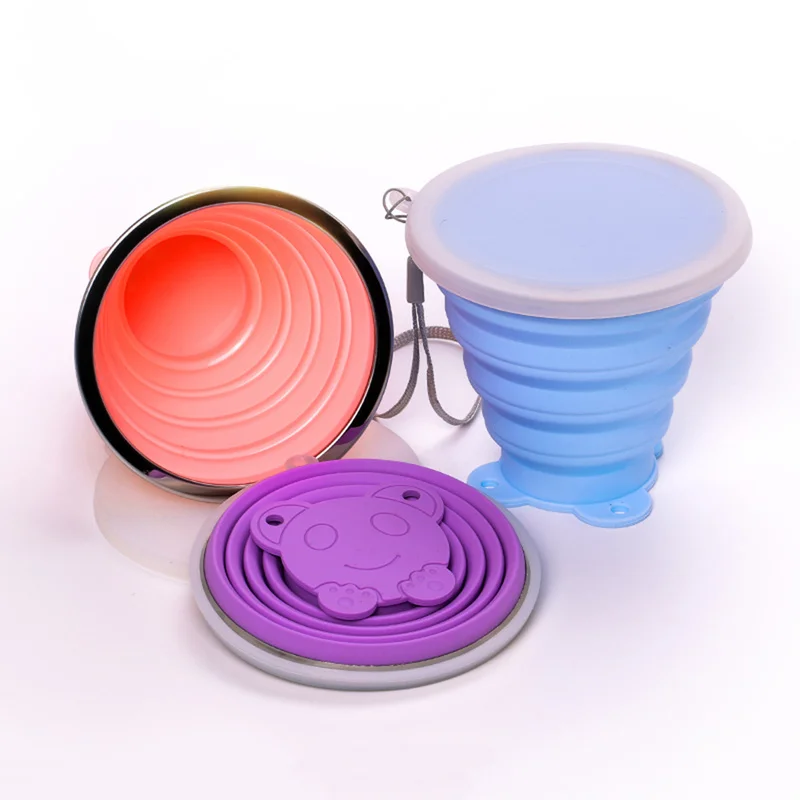 Coffee Cups Outdoor Sport Water Cup 270ml Travel Cup Retractable Folding Cups Telescopic Collapsible Stainless Steel Silicone
Coffee Cups Outdoor Sport Water Cup 270ml Travel Cup Retractable Folding Cups Telescopic Collapsible Stainless Steel Silicone
