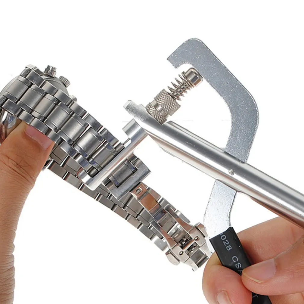 Professional Watch Tools Kit Steel Band Pins Remover Link Adjuster Pliers with 3 Spare Pin Watchmaking Accessories Watch Tools
Professional Watch Tools Kit Steel Band Pins Remover Link Adjuster Pliers with 3 Spare Pin Watchmaking Accessories Watch Tools