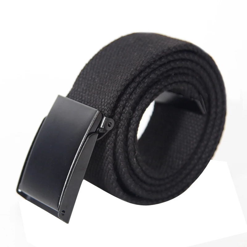 New canvas belt trend high quality weaving canvas Automatic buckle Men belt solid color casual Men and Women cowboy pants belt
New canvas belt trend high quality weaving canvas Automatic buckle Men belt solid color casual Men and Women cowboy pants belt