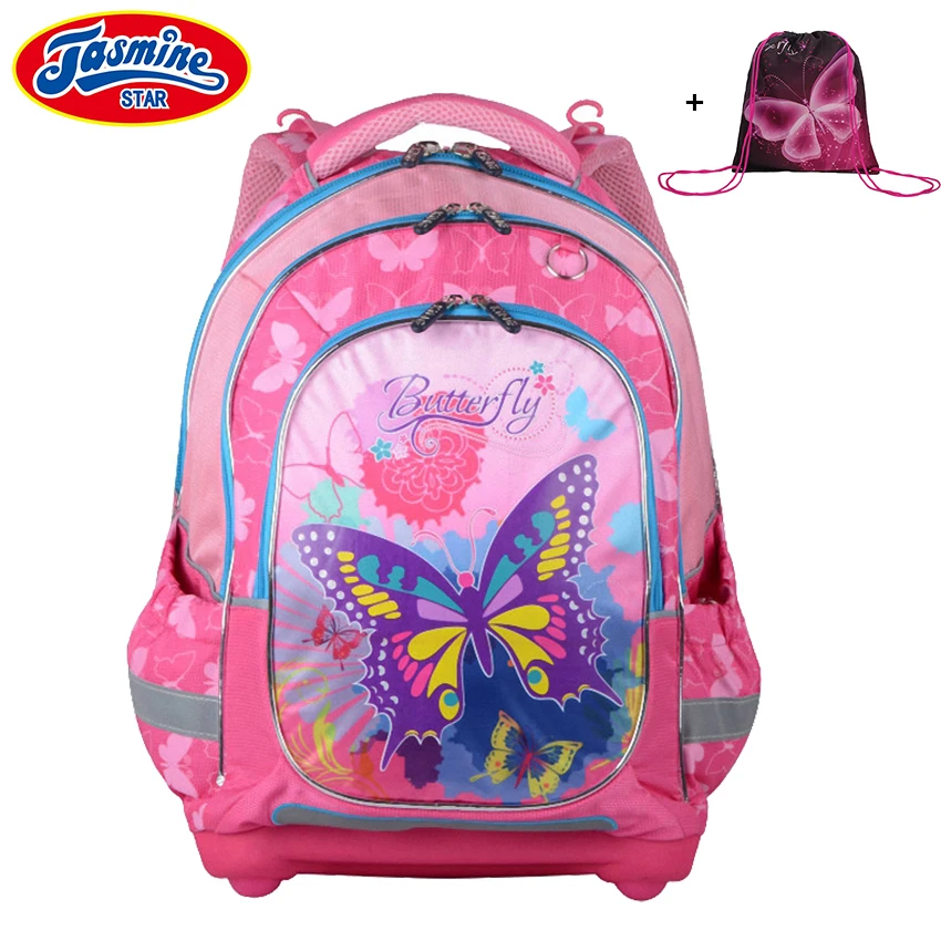 JASMINESTAR Butterfly Children School Bags Cartoon Boy Girls Primary Student Backpack Orthopedic School Bag Backpack Kids
JASMINESTAR Butterfly Children School Bags Cartoon Boy Girls Primary Student Backpack Orthopedic School Bag Backpack Kids