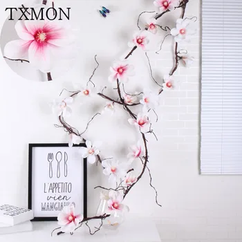 New Simulation Magnolia Vine Flower Rattan Hanging Flower Elegant Decoration Flower Vine Beauty Institute Creative Vine
New Simulation Magnolia Vine Flower Rattan Hanging Flower Elegant Decoration Flower Vine Beauty Institute Creative Vine