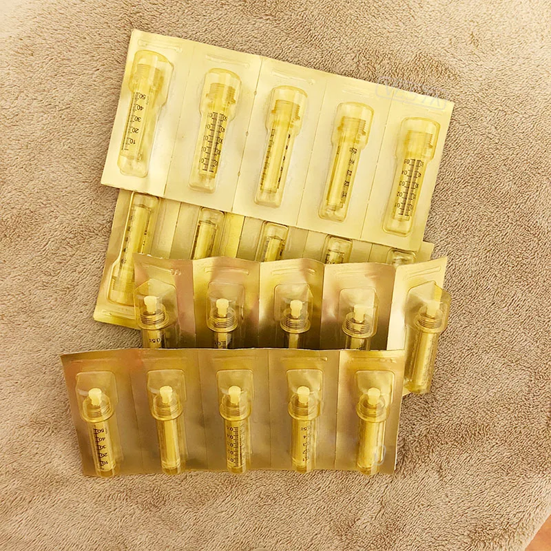 10pcs Hot 0.5ml Syringe Ampoule Head for Hyaluron Gun pen Hyaluron Pen High Pressure Wrinkle Removal Water Syringe Disposable
10pcs Hot 0.5ml Syringe Ampoule Head for Hyaluron Gun pen Hyaluron Pen High Pressure Wrinkle Removal Water Syringe Disposable