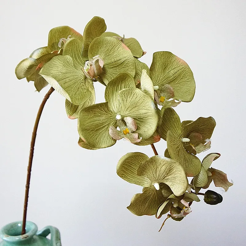 Artificial Flower Orchid 10Heads Big Butterfly Orchid Silk Phalaenopsis for Home Wedding Party Decoration Fake Flower
Artificial Flower Orchid 10Heads Big Butterfly Orchid Silk Phalaenopsis for Home Wedding Party Decoration Fake Flower