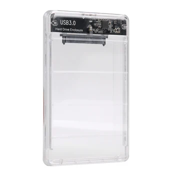 2.5inch USB 3.0 SATA HD Box HDD Hard Disk Drive External HDD Enclosure Transparent Case Tool Free 5 Gbps Support 2TB HDD 
2.5inch USB 3.0 SATA HD Box HDD Hard Disk Drive External HDD Enclosure Transparent Case Tool Free 5 Gbps Support 2TB HDD