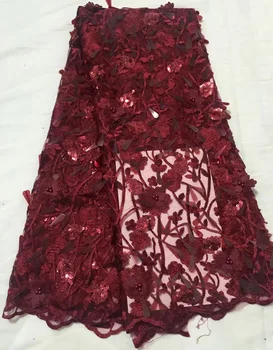 (5yards/pc) gorgeous 3D flowers appliqued African sequins French net lace fabric with embroidery and beads for party FLC892
(5yards/pc) gorgeous 3D flowers appliqued African sequins French net lace fabric with embroidery and beads for party FLC892