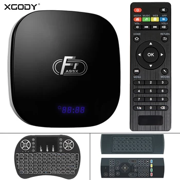 XGODY A95X F1 Android 8.1 Smart TV Box 2GB 16GB Amlogic S905W Quad Core 3D 4K Media Player 2.4G Wifi Set Top Box
XGODY A95X F1 Android 8.1 Smart TV Box 2GB 16GB Amlogic S905W Quad Core 3D 4K Media Player 2.4G Wifi Set Top Box