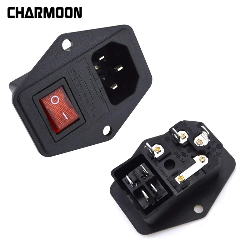 10A 250V Power Switch AC Part 3 in 1 Fuse Supply Socket Outlet Red Black Triple 3D Printers Parts For Makerbot For Ultimaker
10A 250V Power Switch AC Part 3 in 1 Fuse Supply Socket Outlet Red Black Triple 3D Printers Parts For Makerbot For Ultimaker