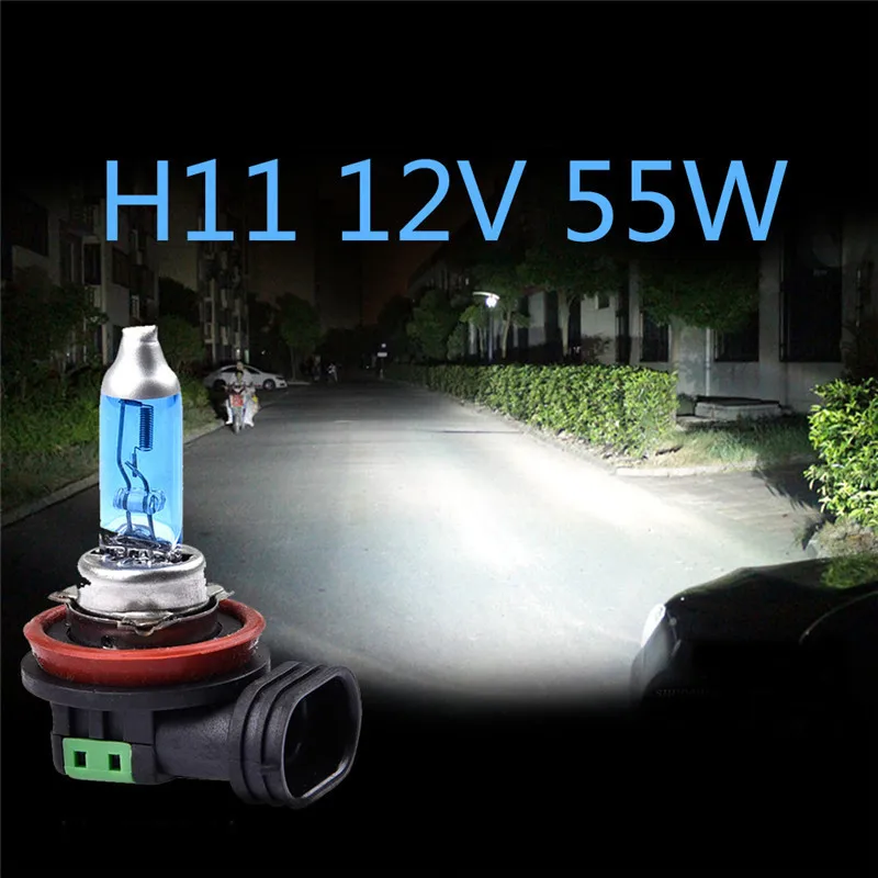 2Pcs H11 Car Headlights Super Bright 12V 55W 100W White Fog Halogen bulb external Light source Car styling Xenon auto Lamp J20
2Pcs H11 Car Headlights Super Bright 12V 55W 100W White Fog Halogen bulb external Light source Car styling Xenon auto Lamp J20